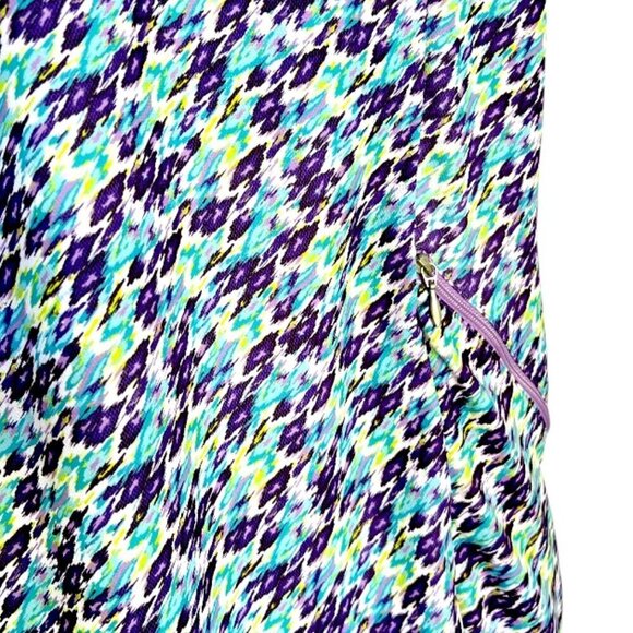 Bermuda Sands Golf Tennis Pickleball Athletic Dress Lavender Floral Size Medium - Picture 8 of 13
